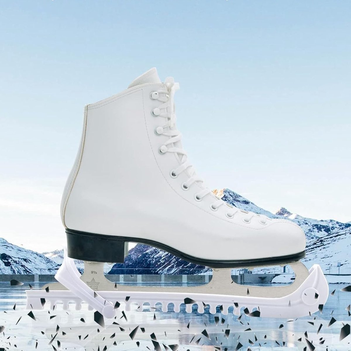 Verstelbare Schaatskussens voor Hockeystijl en Kunstrijden - Comfort, Bescherming en Ondersteuning