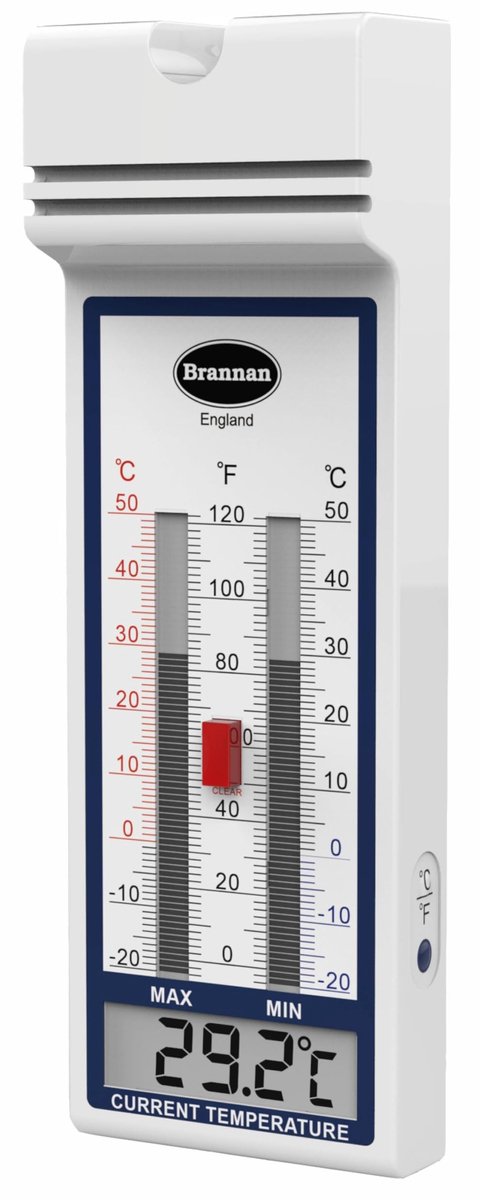 Omgoods - Digitale Thermometer voor Binnen en Buiten met Max Min Functie