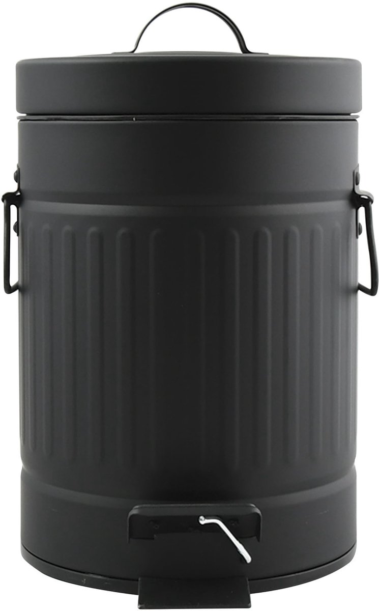 Omgoods - Elegante Pedalafvalemmer 3L voor Keuken en Badkamer