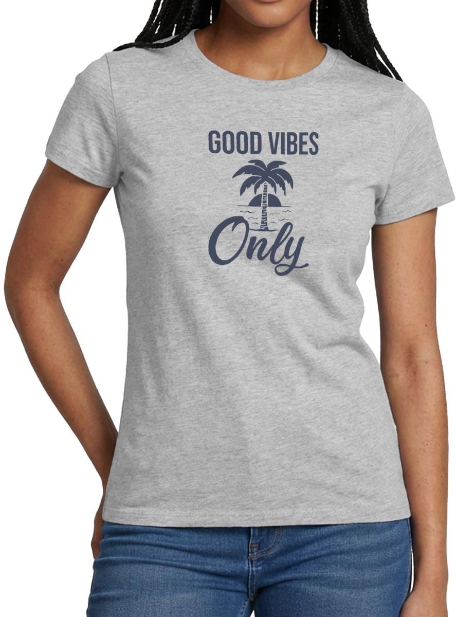 Good Vibes Only T-Shirt Dames