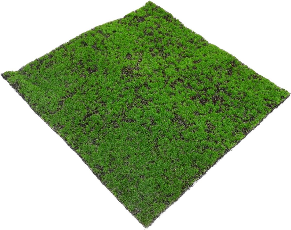 Kunstgras Decoratie - Nep Grasmat - Tuin Aankleden - Levensecht Ontwerp - 30 x 30 cm - Groen