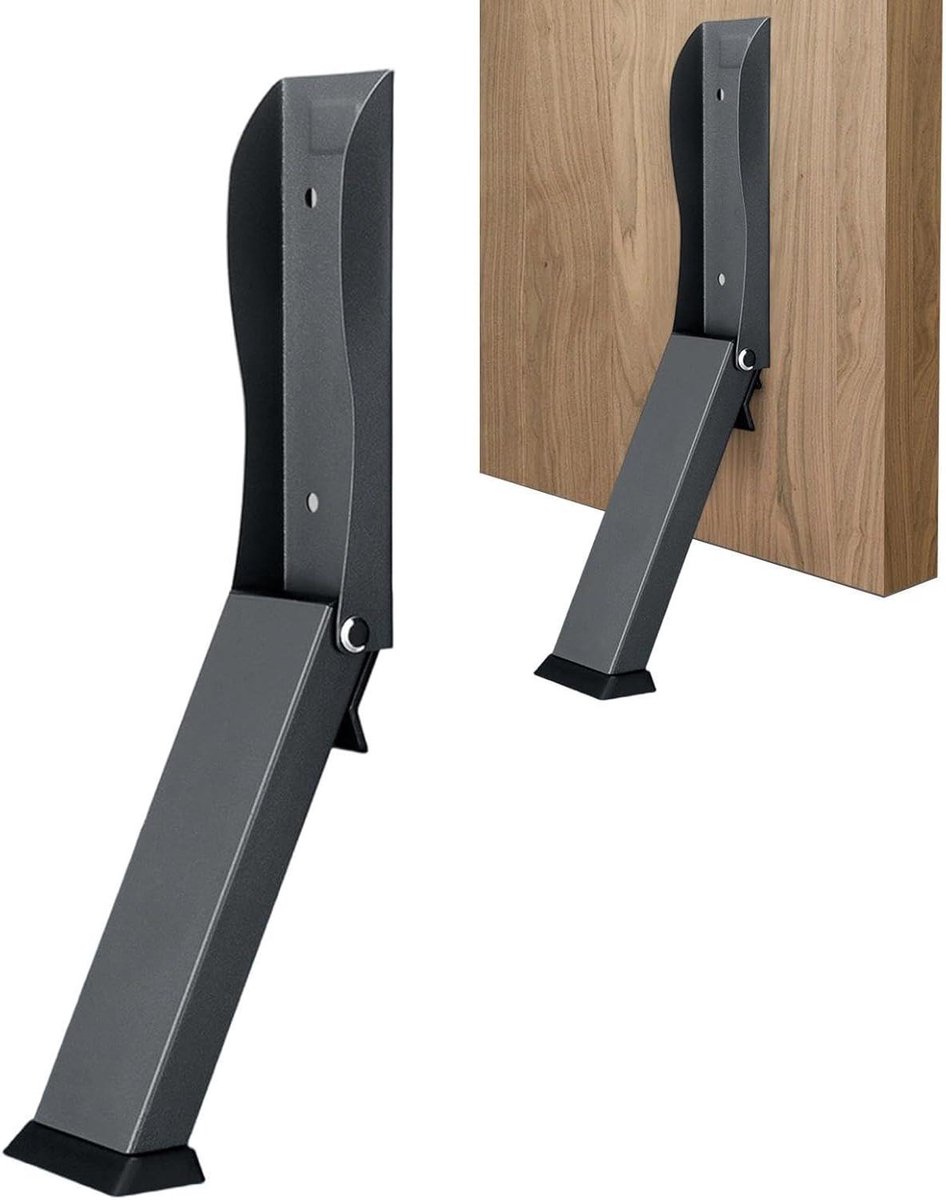 Deurwig Zonder Boren - Deurstop Anti-slip - Deuren Open Houden - Stevige Constructie - 14 x 4.3 x 4.3 cm