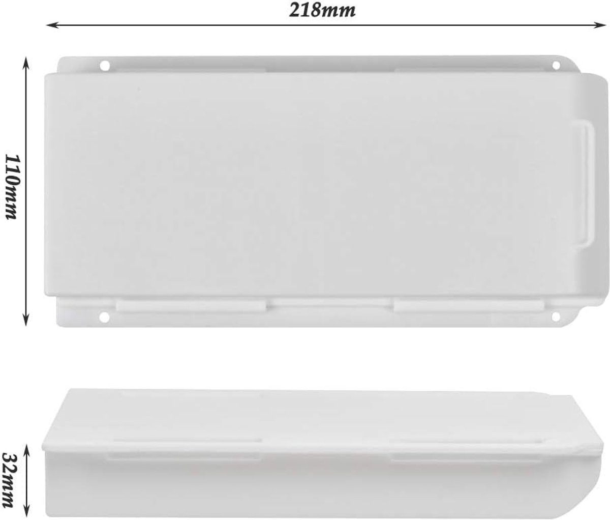 Onderbureau lade organizer - 2-delige set - zelfklevend - verborgen design - opruimen van bureau - ShopVlot