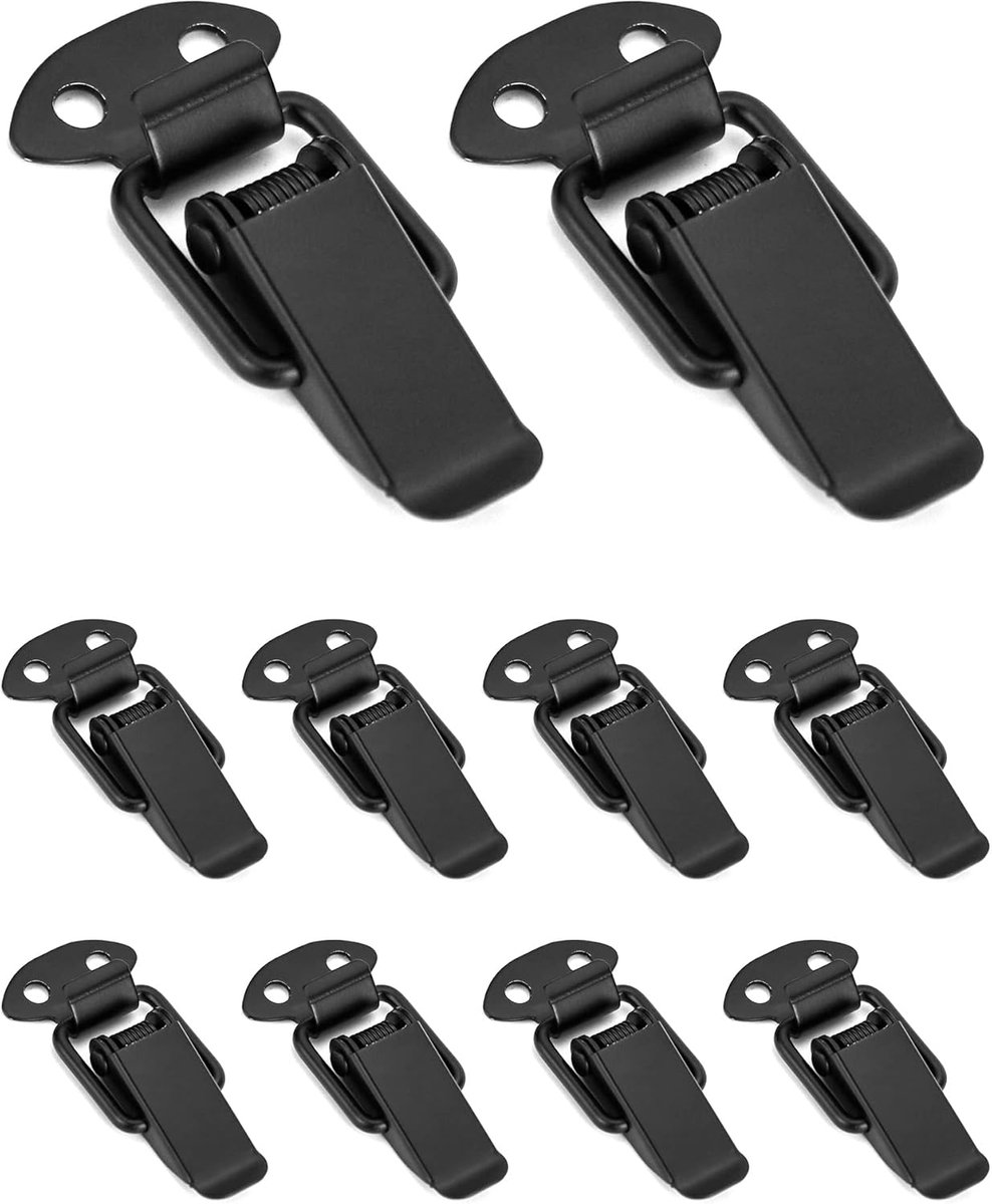 SnelShoppen - 10 Delen Koffer Slot, Tafel Connector, Spanning Lock, Hefslot, Voor Kofferbak, Gereedschapskist, Lade, Kast, RVS, Duurzaam, Corrosiebest