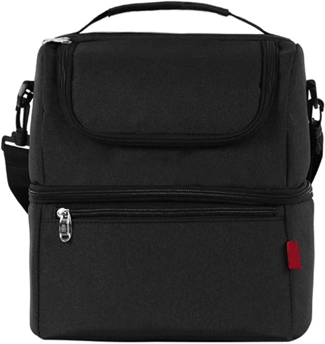 SnelShoppen - Geïsoleerde Lunchtas, Dubbele Laag Koeltas met Lekvrije Onderkant, Voor Mannen en Vrouwen, Perfect voor Camping, BBQ, Strand en Picknick