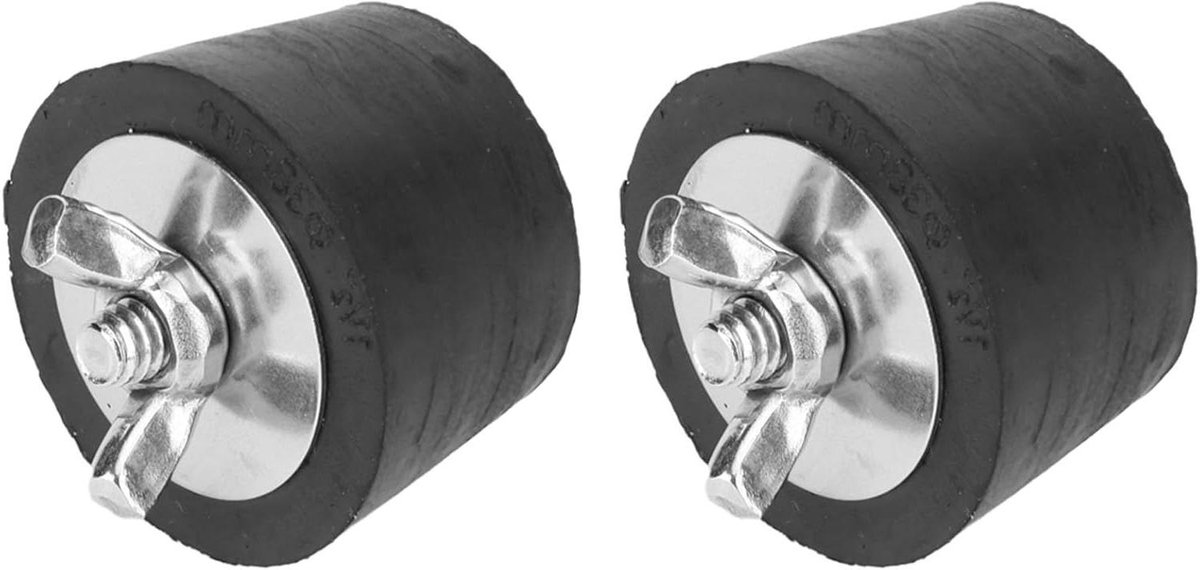 Rubberen Uitbreidingsplug - Pijppluggen Zwembad - Zwembad Winterklaar Maken - Maximale Uitbreidbaarheid - 0.5 Inch - Zwart