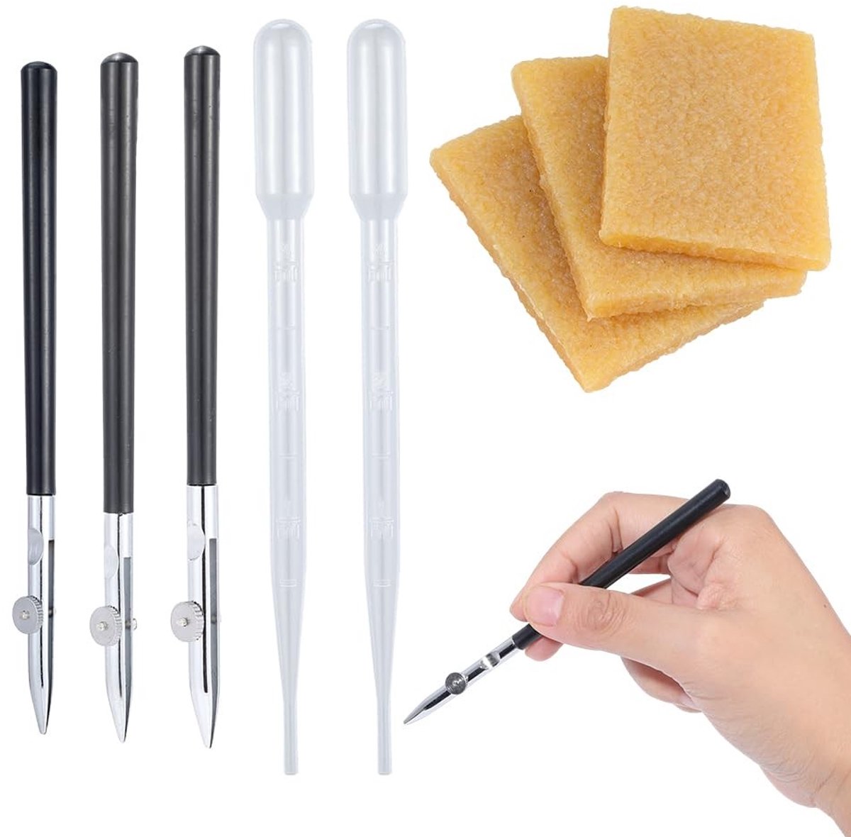 Omgoods - Set van 3 Kunst Controlepennen voor Teken- en Maskeringstools