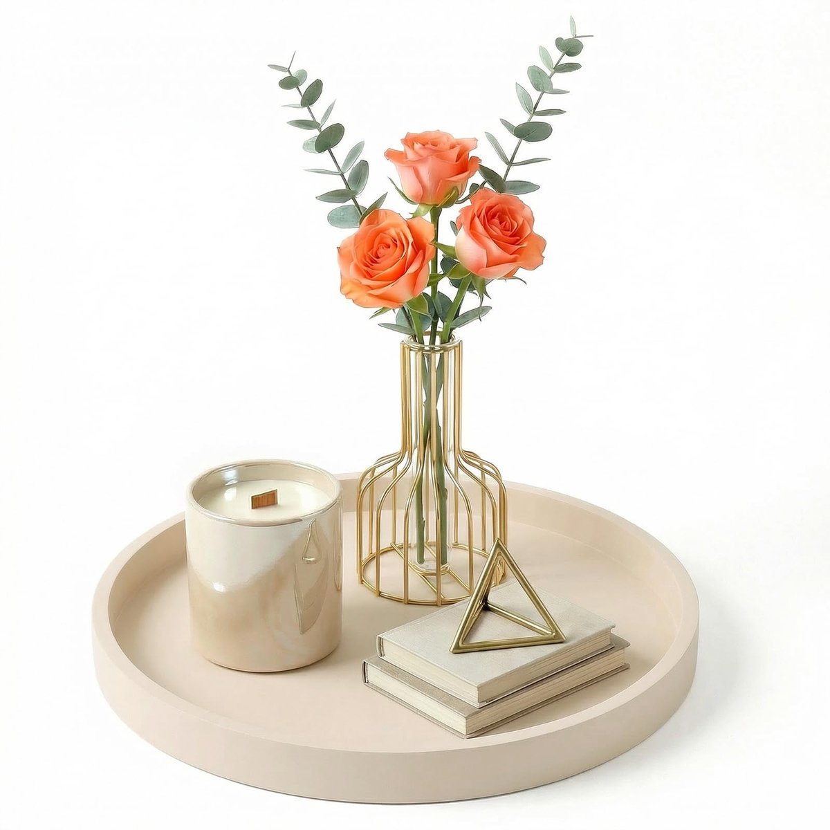 Omgoods- Badkamerlade Antislip - Organizer Keuken - Organizer Make-up - Organizer Bureau - Decoratieve Lade - Duurzaam 23 cm Diameter