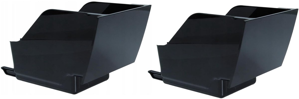 Omgoods - Set van 2 Koffiedikcontainers - Compatibel met DeLonghi Koffiemachines