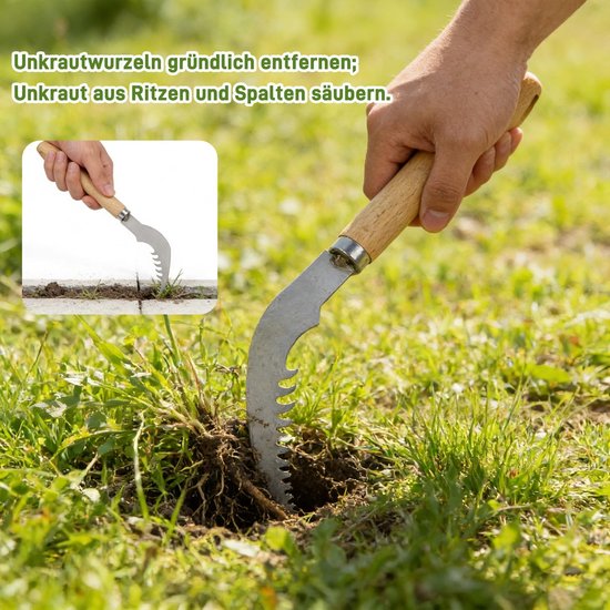 Omgoods - Driedelige Onkruidverwijderingsset voor Tuinonderhoud van Omgoods — afbeelding 4