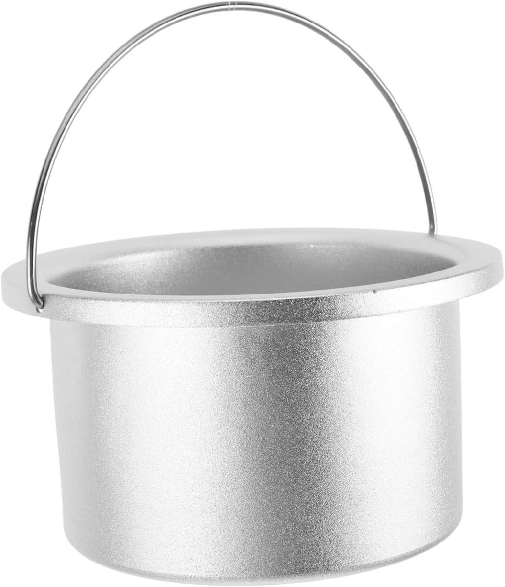 Wax Pot - Binnenpan Waxverwarmer - Ontharen - Snelle Gelijkmatige Verwarming - 13.2 x 10.8 cm - Zilver