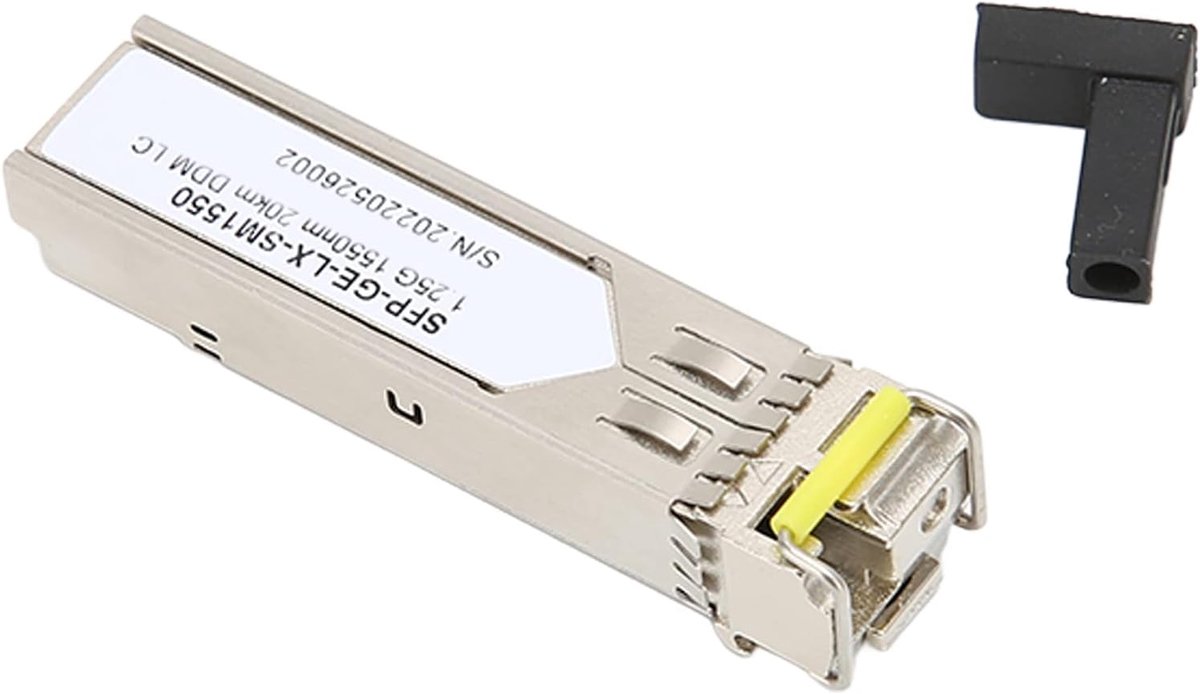 1,25 Gb SFP Optische Module, 1550nm Single Mode Single Fiber SFP-transceiver, Tot 20 Km, Ondersteuning voor DDM, voor, voor ZTE, voor H3C, voor voor RIGOAL, voor