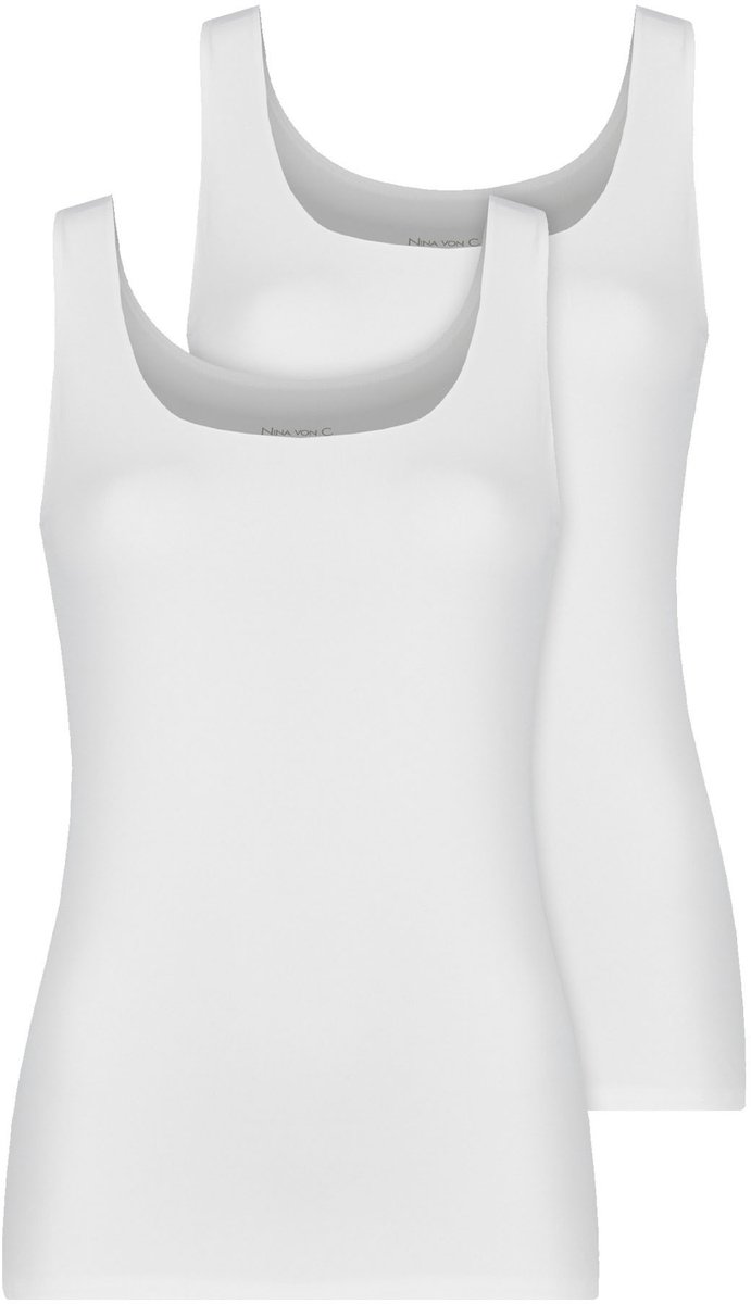 2-pack Dames tanktop Eco Soft