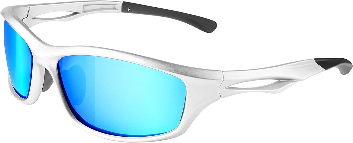 Gepolariseerde Sportbril Zonnebril Fietsbril met UV400-bescherming voor Mannen & Vrouwen Perfect voor Skiën en Snowboarden voor de Skipistes