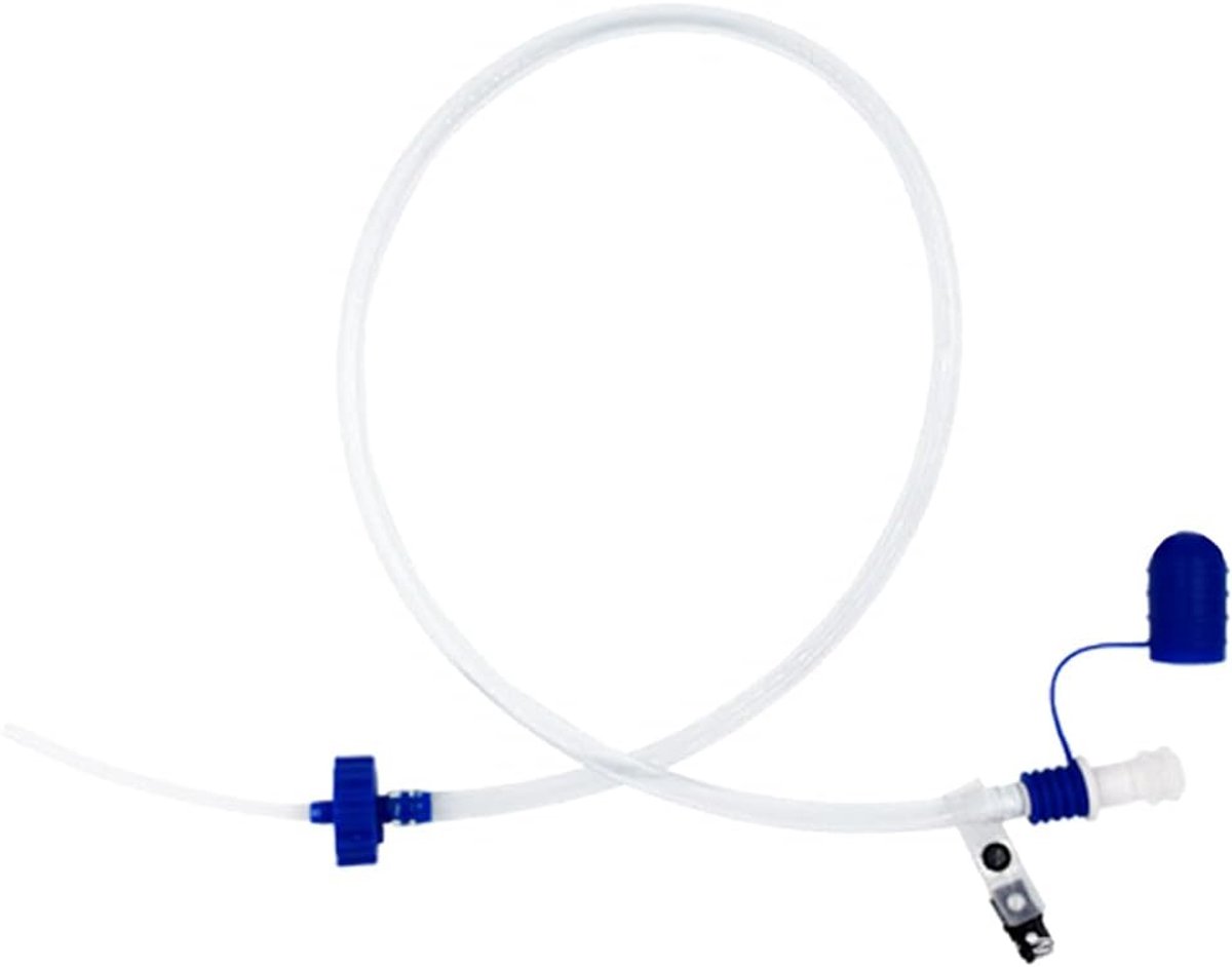 Waterfles met Dubbele Adapter Hydratatiesysteem Drinkbuis Kit voor Fiets, Trekking, Vissen, Zeilvaart, Camping