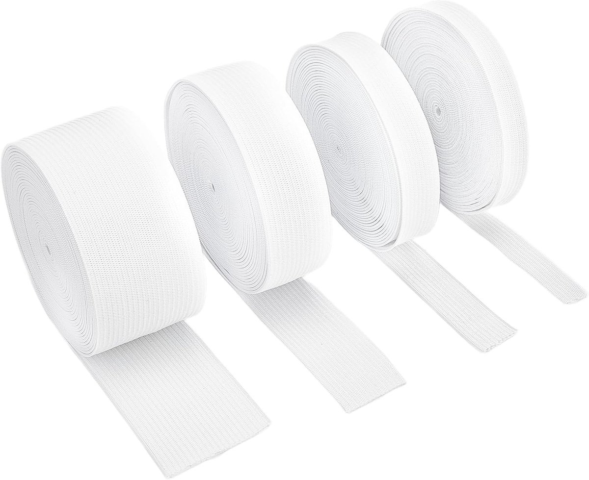 Elastische banden met hoge elasticiteit, naaitoebehoren voor riemen, broeken, jurken, badpakken, riemen of knutselwerk