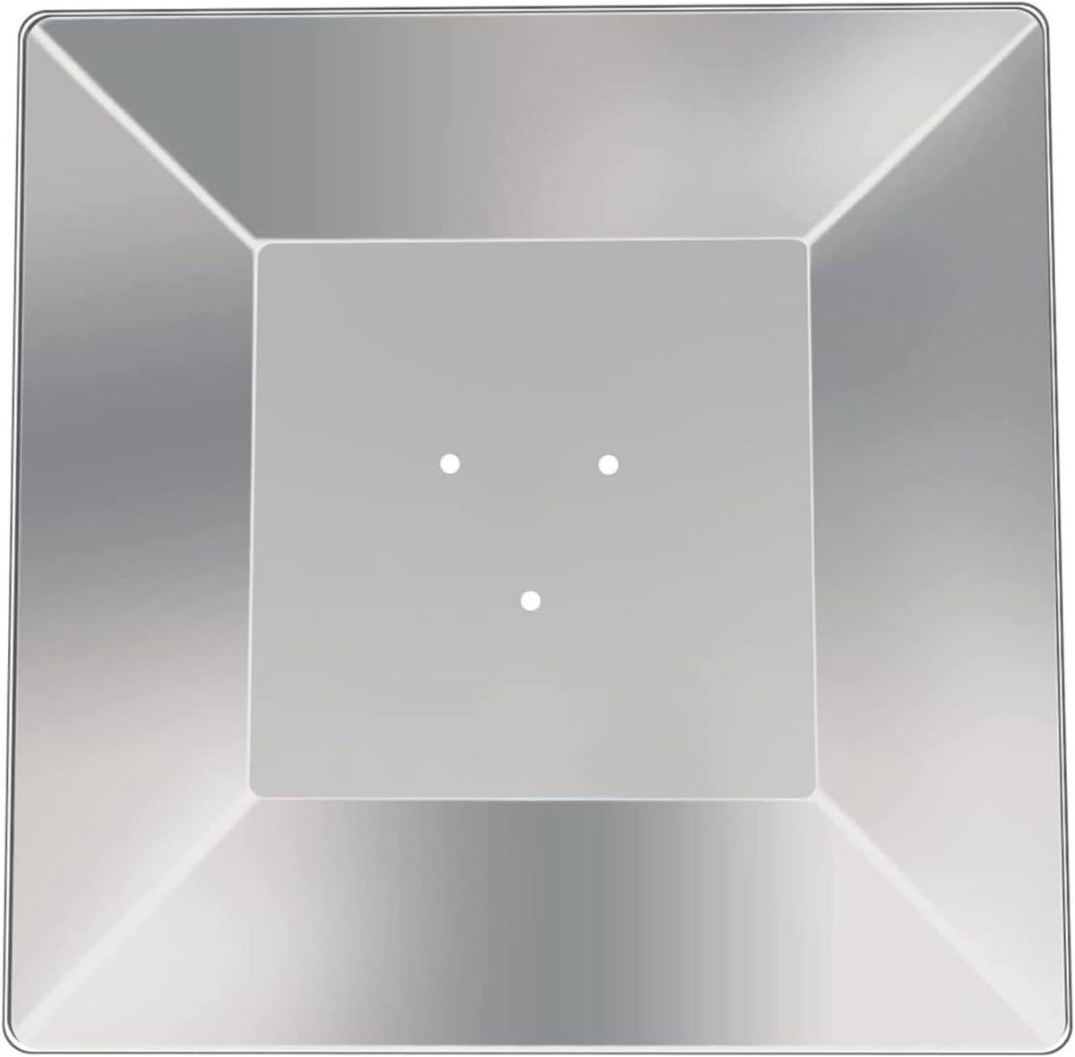 Reflector Vlam Deksels - Terrasverwarmer Schild - Buiten Verwarmen - Verbeterde Warmteverdeling - 7 of 11 cm Gatafstand - Zilver