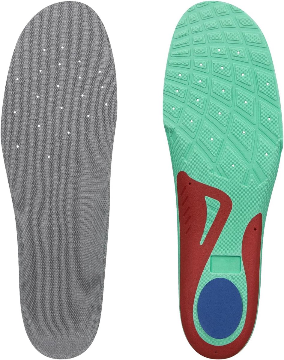Inlegzool voor New Balance Schoenen, Vervangende Inlegzolen Insoles Inserts Zooltjes voor Heren Sneakers - 42.5 EU