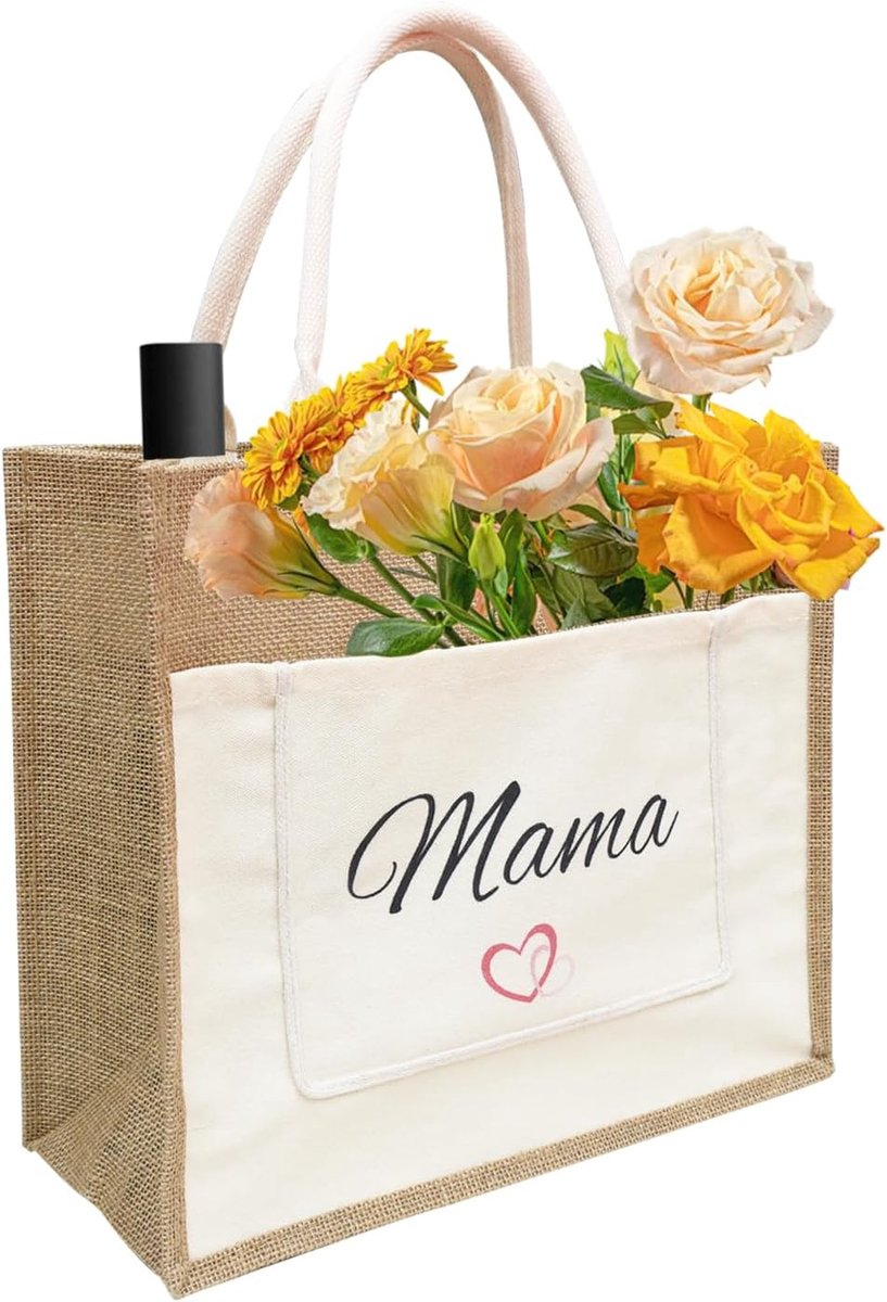 Jute cadeautas voor vrouwen, gepersonaliseerde vierkante gebreide tas, herbruikbare haken voor handtassen, strandvakantie, supermarkt voor vrouwen, verjaardagscadeaus
