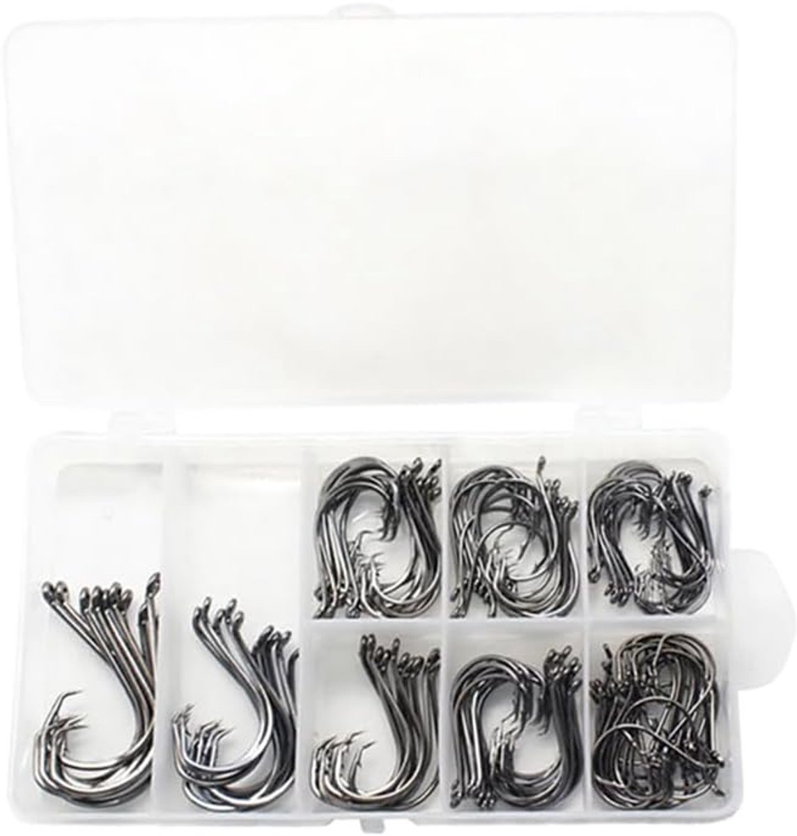 Haken Set Prikkeldraad Cirkel Haken Zee Vissen Terminal Tackle Haken Voor Zoetwater Zoutwater Vis Trackle