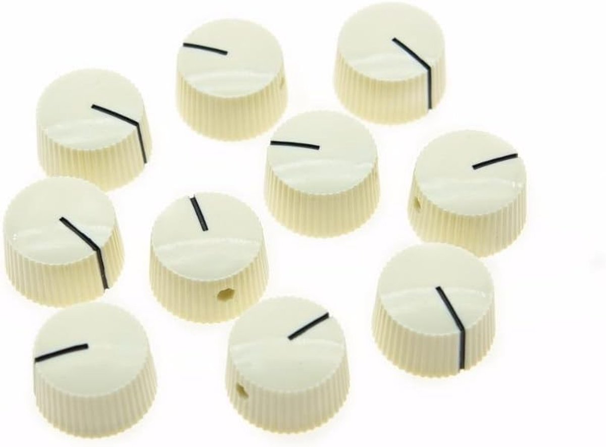 Guitar versterker knoppen 12mm - vintage barrel - voor Fender - eenvoudig te installeren - ShopVlot