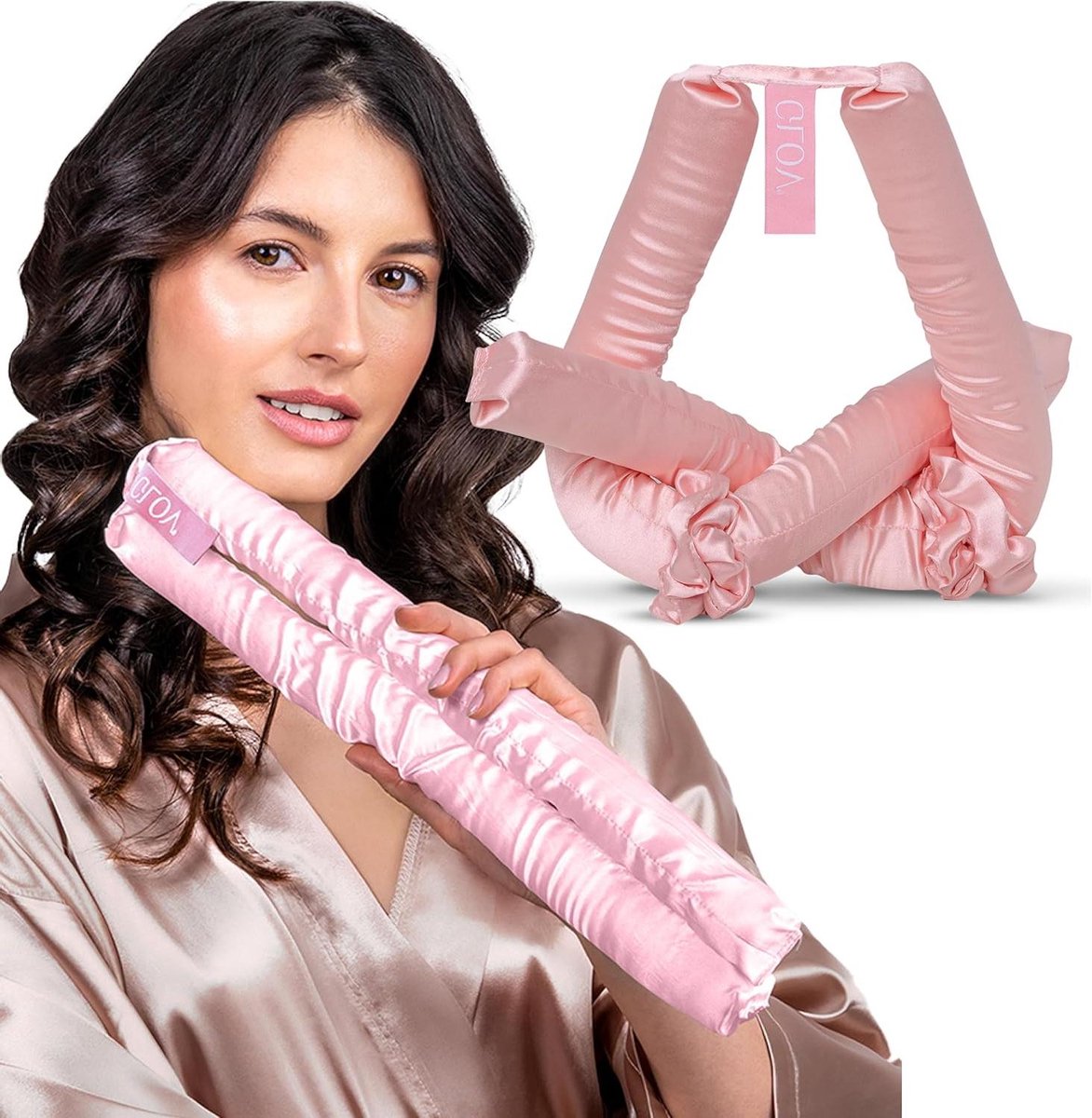 Krultang Zonder Hitte - Haaraccessoire Zachte Krullen - Nachtelijke Haarstyling - Memory Foam Technologie