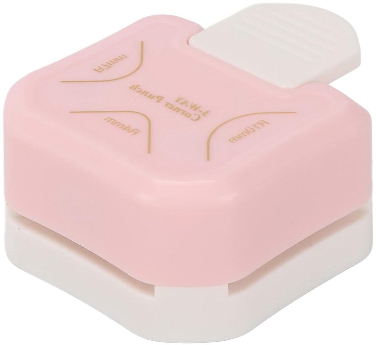 Hoekronder Stans - Rondsnijder - Papier Bewerken - Drie Maten - R4 R7 R10mm - Zwart