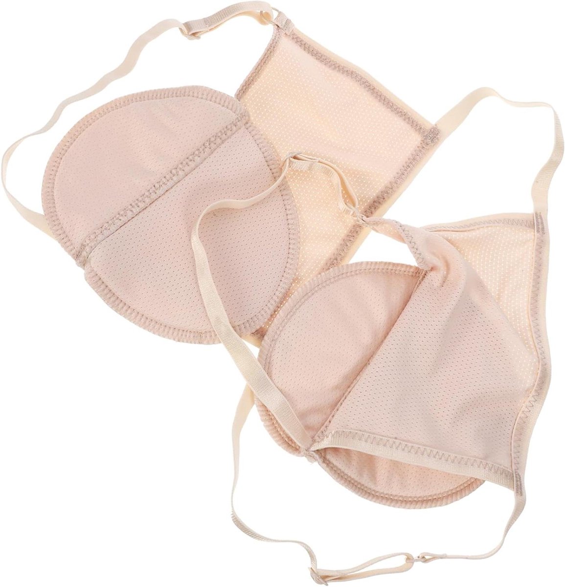 Herbruikbare okselzweetpads - Zweetkussens dames - Droog Blijven - Ademend en Absorberend - 56 x 17 cm - Wit