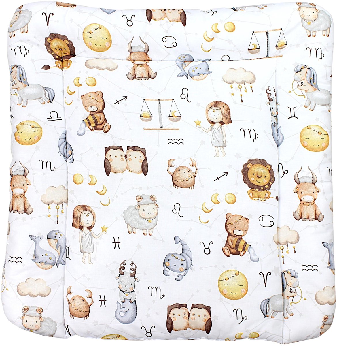 Omgoods - Baby Verzorgmat met Sterrenbeeldpatroon, 70 x 60 cm