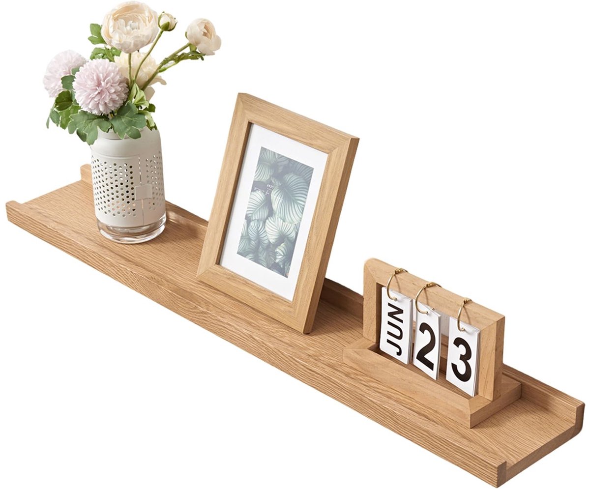 Omgoods - Eiken Houten Floating Shelf van 80 cm