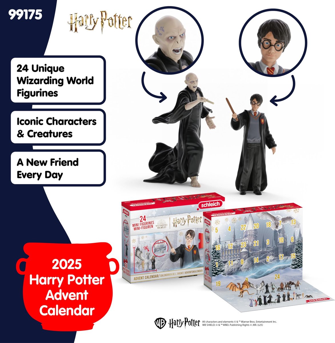 Omgoods - Harry Potter Adventskalender met 24 Figuren – foto 3
