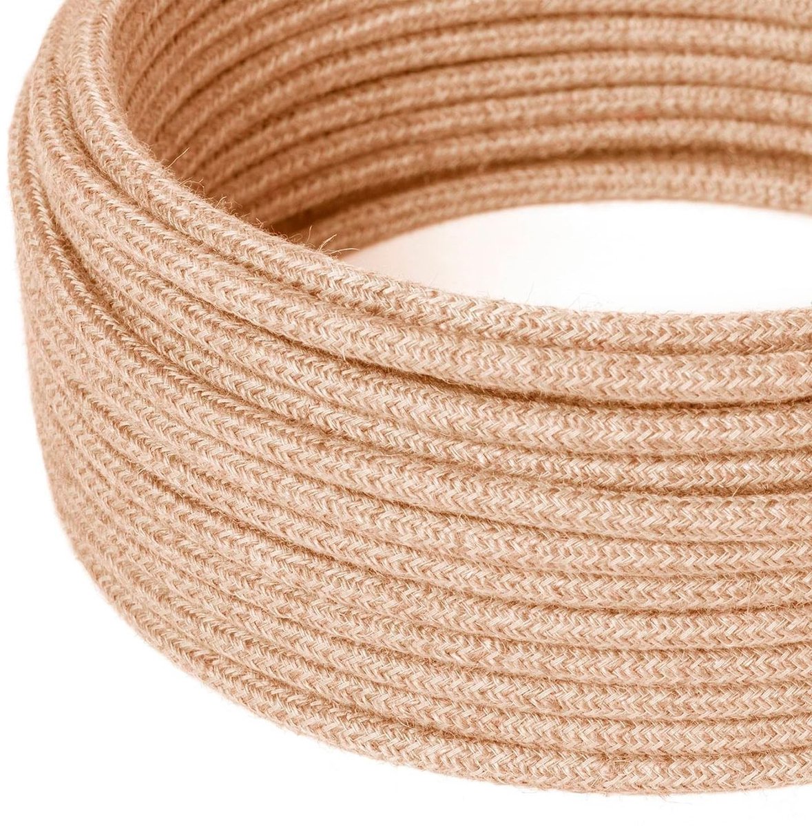 Omgoods - Decoratieve Vintage Kabel Jute 5m voor Lampen