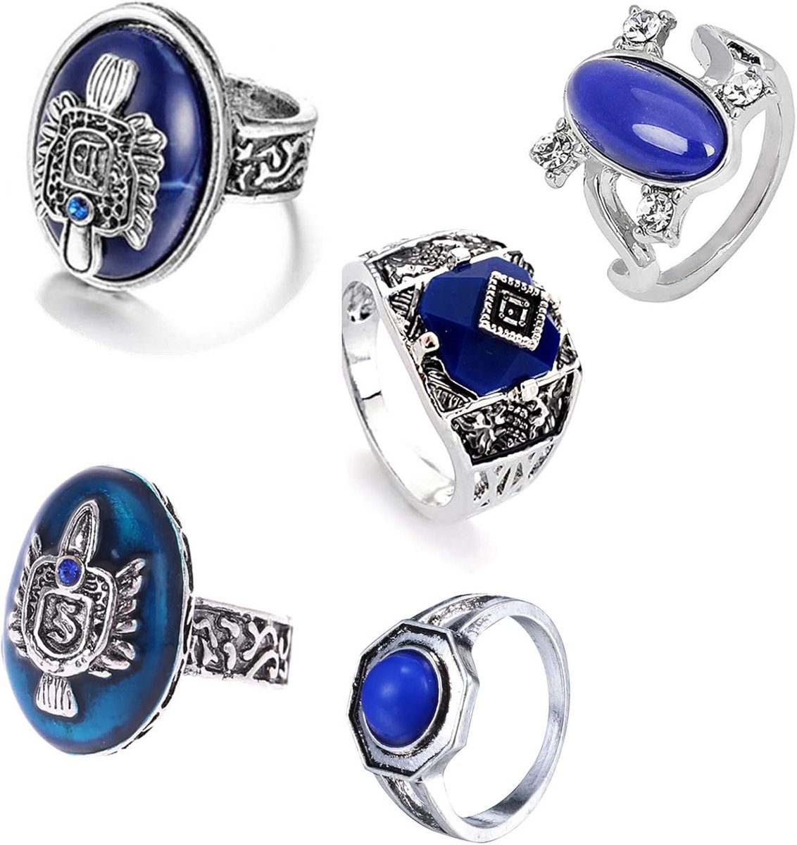 Ringen voor Dames Ring Dames De Heer der Ringen Salvatore Damon Stefan vinger familiewapen Ring Stickerset