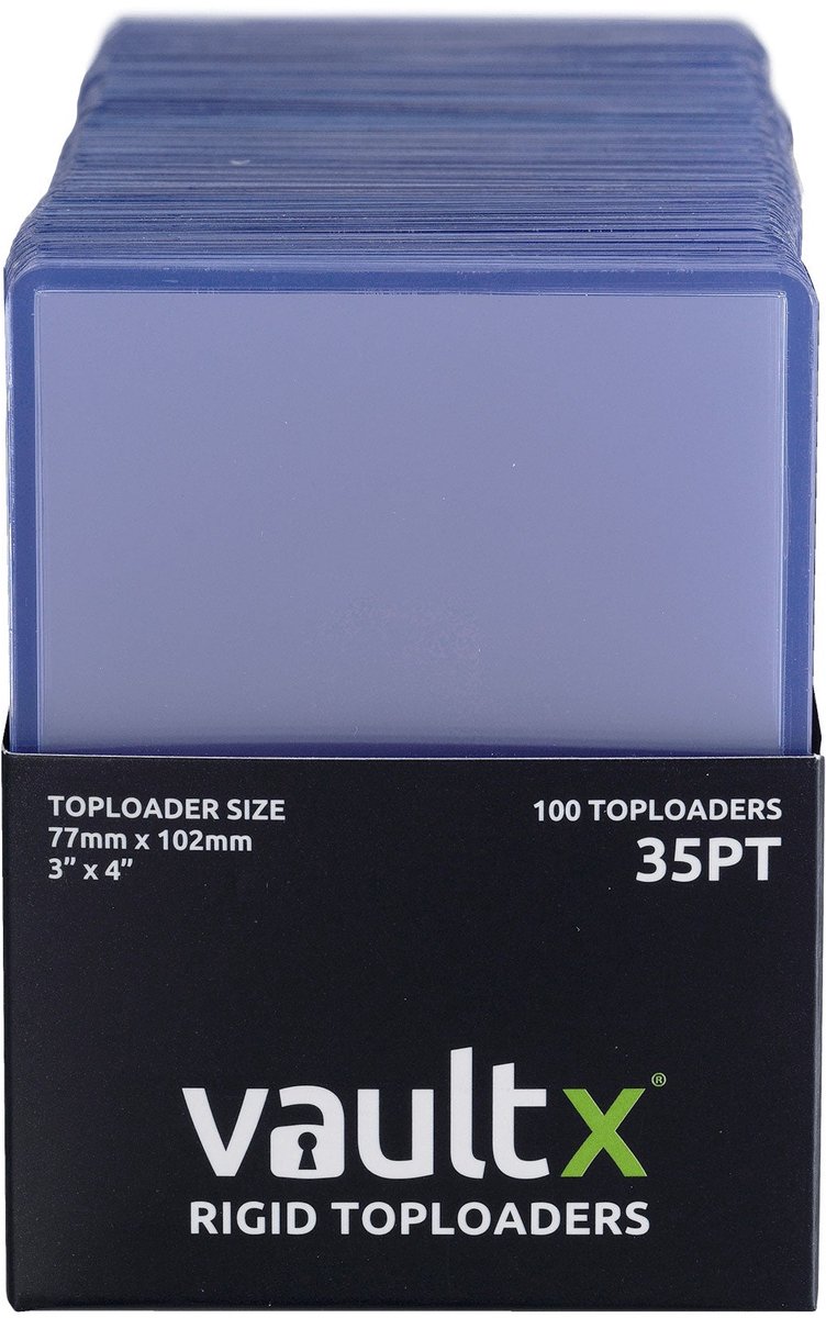 Vault X Toploaders 35pt voor Trading Cards - Kaartenhouders - 100 Stuks