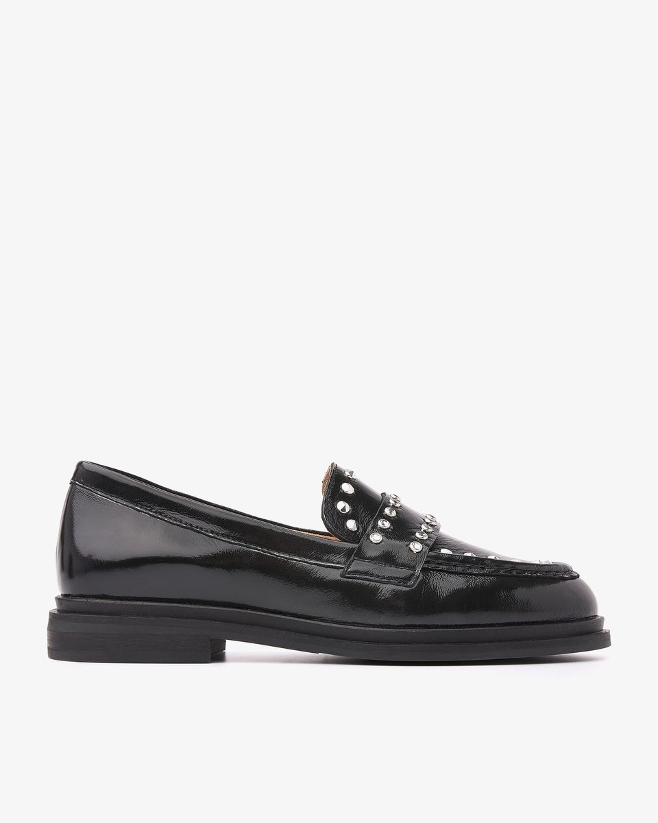 VIA VAI Fae Wylder Loafers Dames - Leer - Metallic - Maat 41