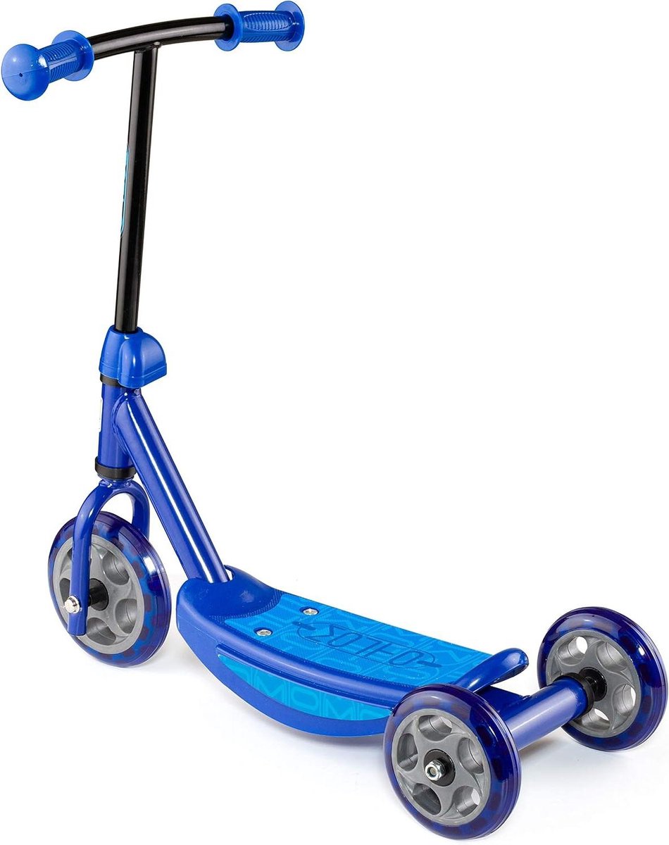 Kinderscooter Driewieler Step Buiten Spelen Hoge Stabiliteit 35 x 42 x 37 cm Blauw