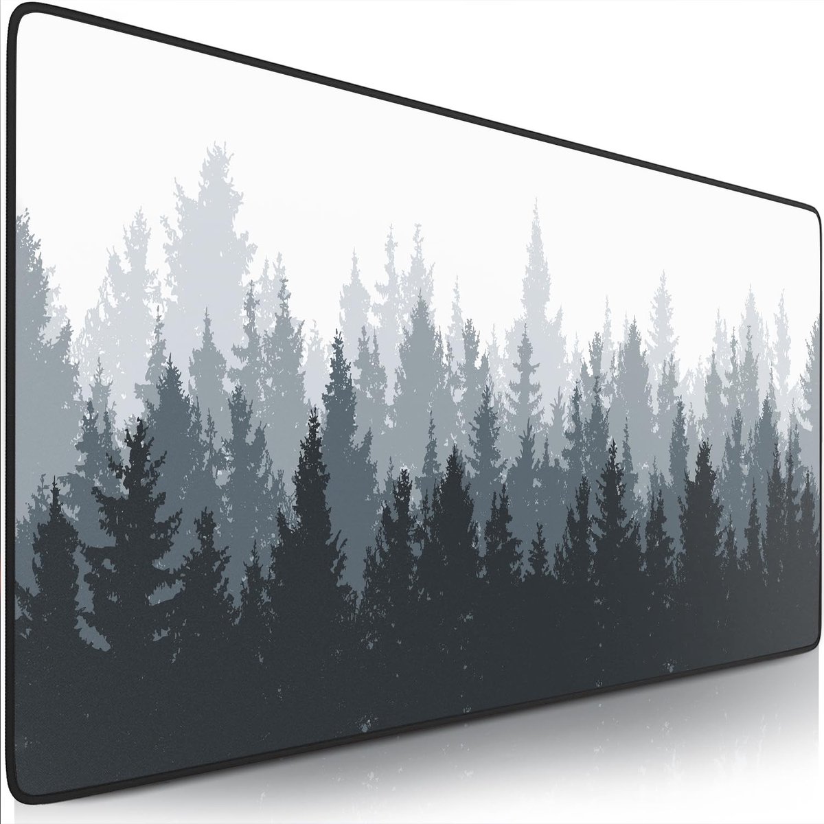 Omgoods - Gaming Mouse Pad XXL - 900 x 400 mm - Antislip Desk Mat met Fringed Free Randen