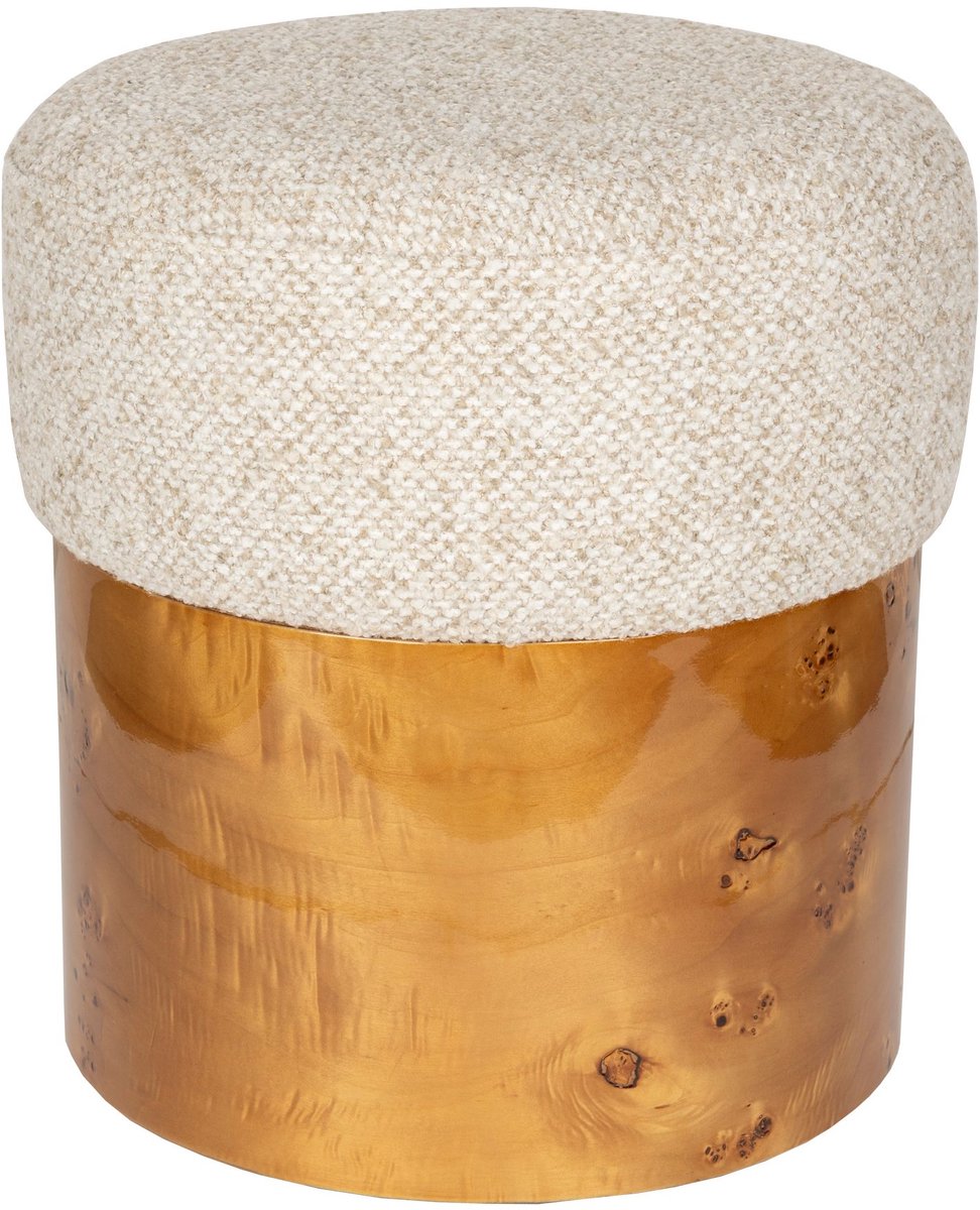 Dutchbone Burlin Kruk Beige