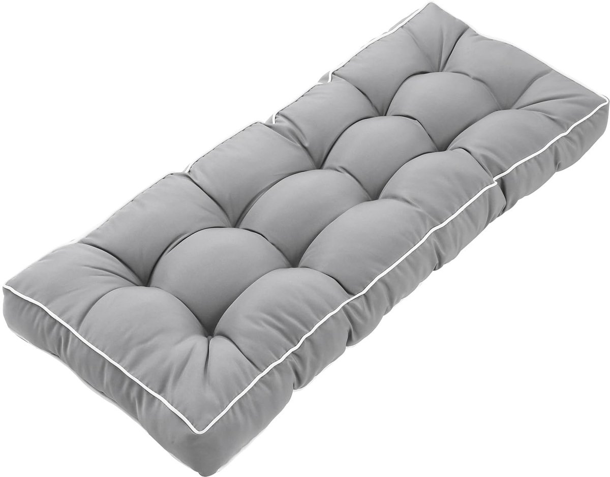 Omgoods - Weerbestendig Tuinkussen voor Bank 144 x 45 x 10 cm