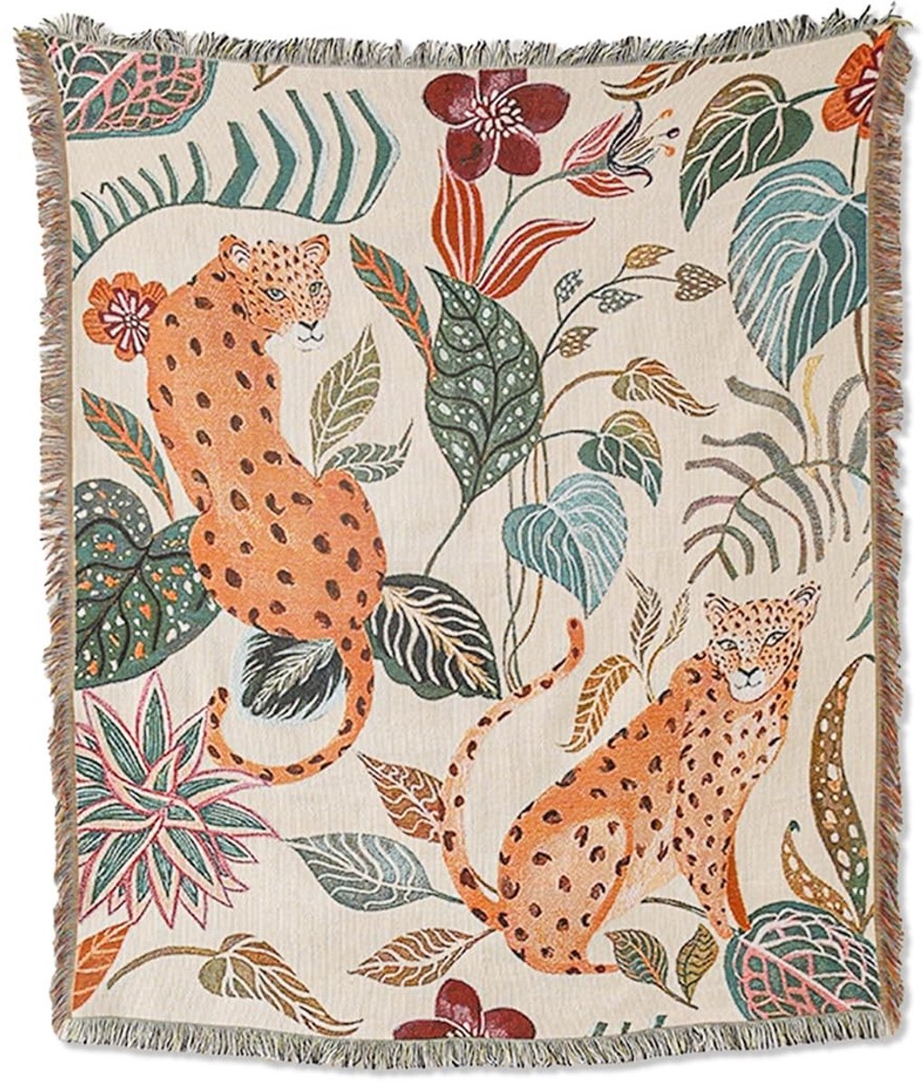 Omgoods - Dubbelzijdige Katoenen Woven Dekentje in Bohemian Stijl
