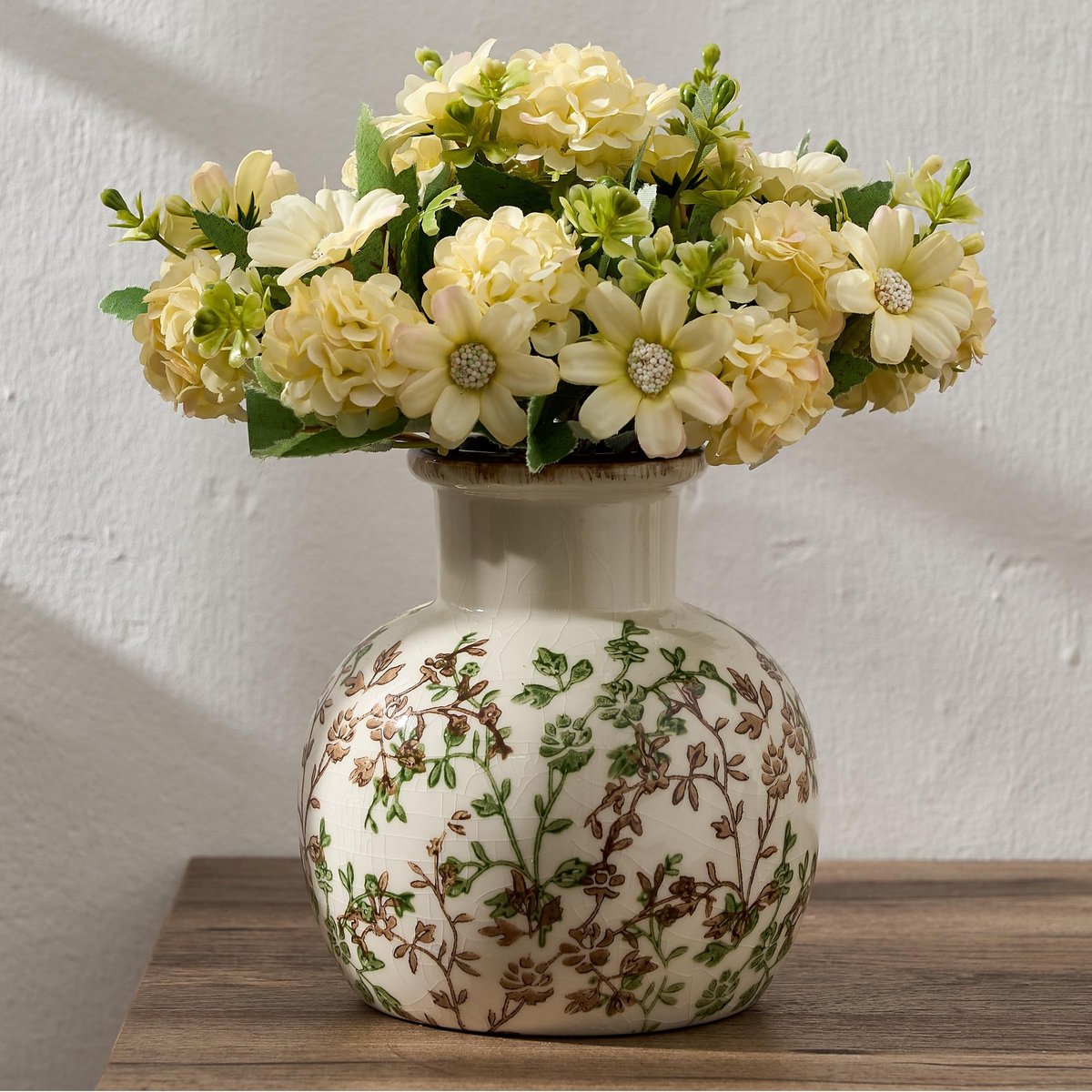 Omgoods - Antieke Vaasje met Chinoiserie Floral Design