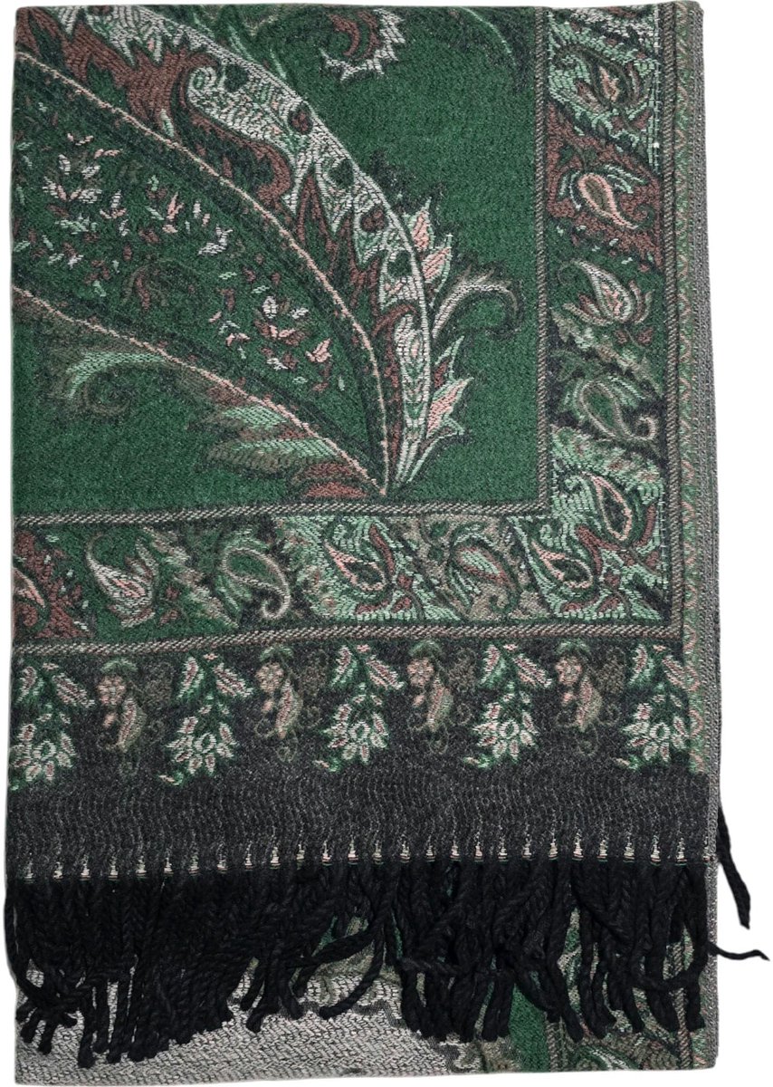 Omgoods - Pashmina Sjaal met Cashmere Textuur voor Herfst en Winter