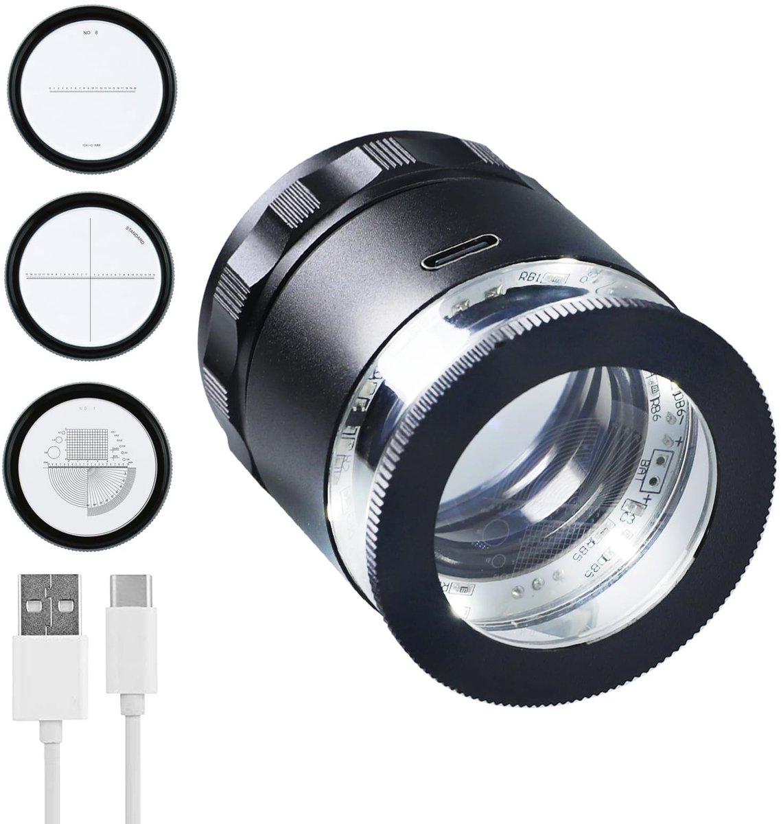 Omgoods - Vergrootglas met 10X Vergroting en LED Verlichting