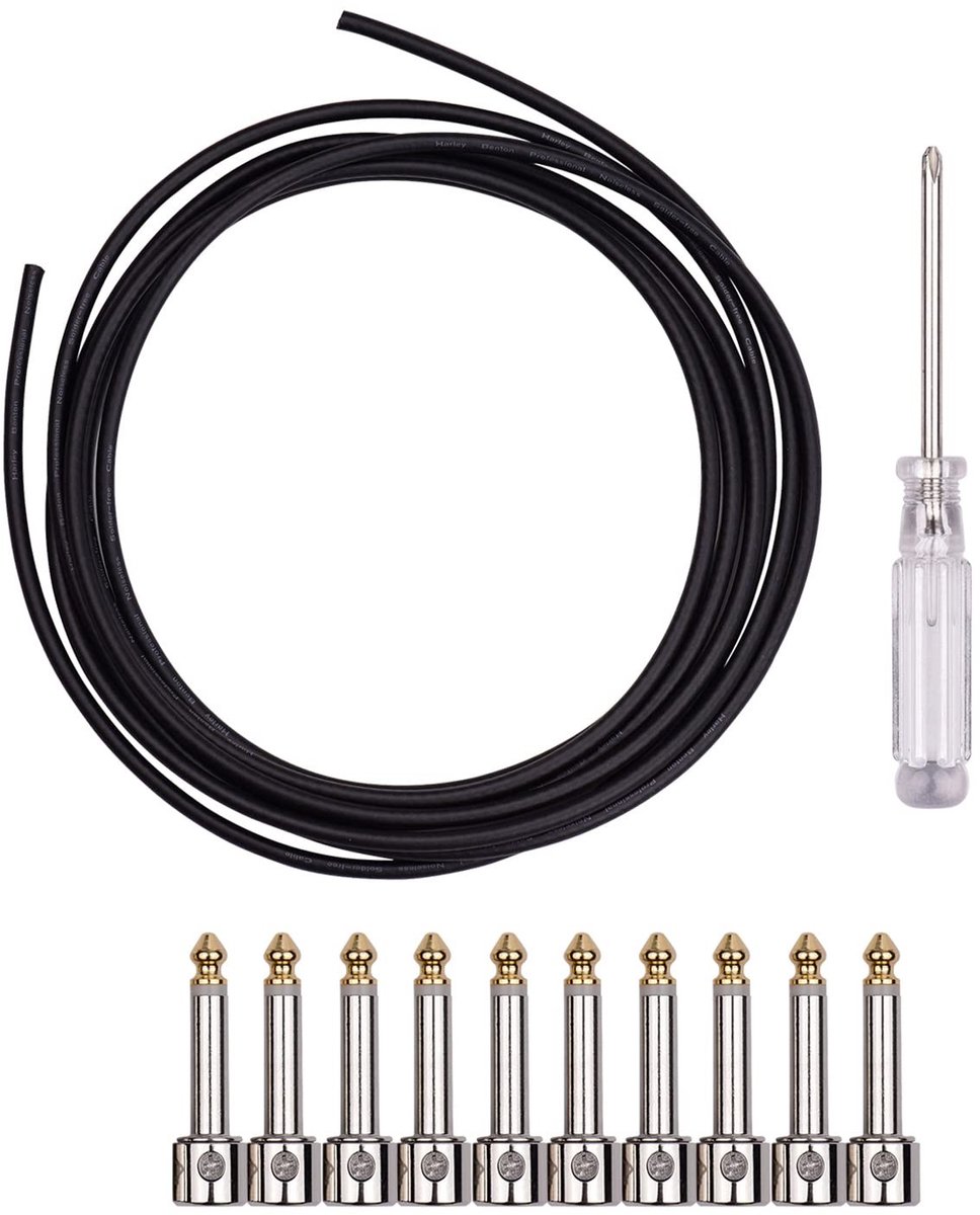 Omgoods - Solderless Patch Cable Kit voor Gitaar Effecten Pedalen