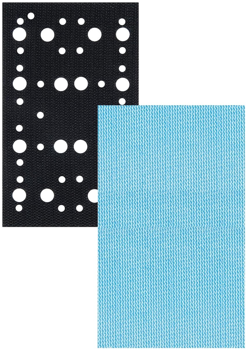 Omgoods - Set van 7 Schuurpads 80 x 133 mm voor Diverse Materialen