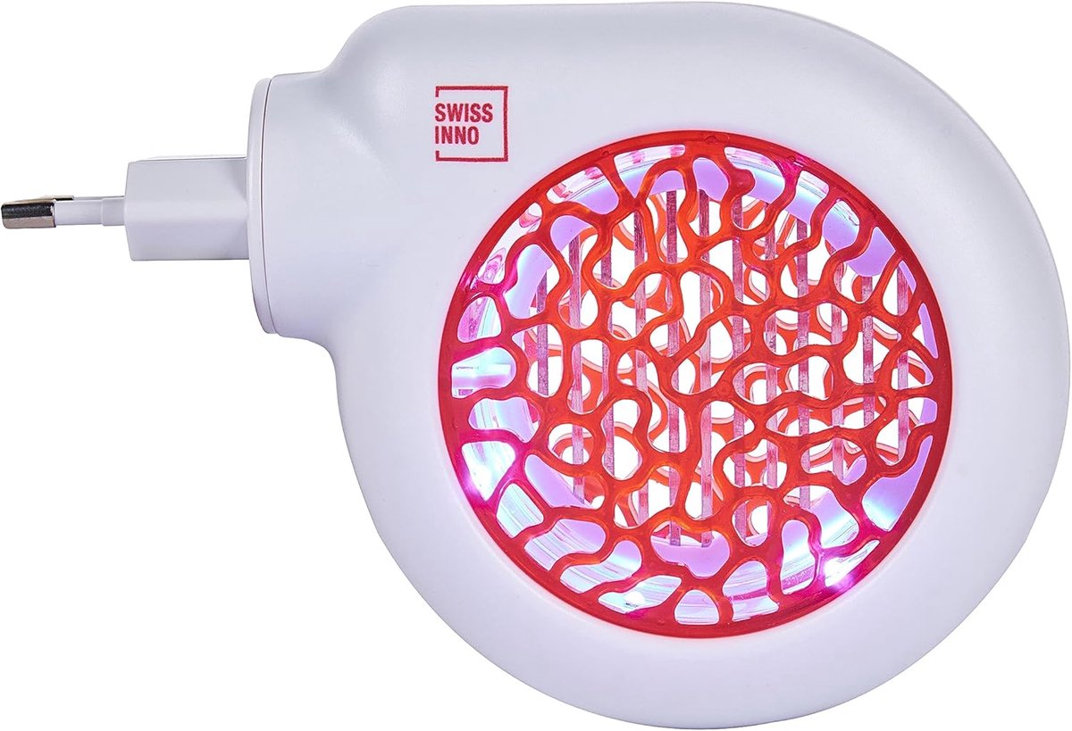 Thijox - Mini Elektrische Insectenlamp LED 3 Watt - Insectenverdelger zonder Chemie - Ideaal voor Binnen Tegen Muggen, Vliegen, Wespens, Kledingmotten