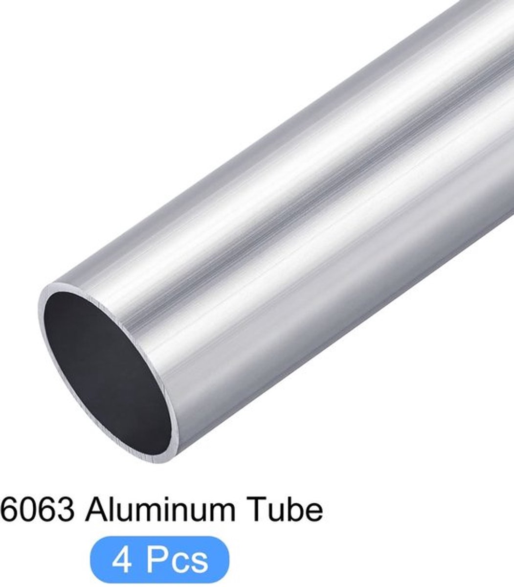 Dailygoods - Aluminium buizen - 6063 aluminium - Ronde slangen - 30