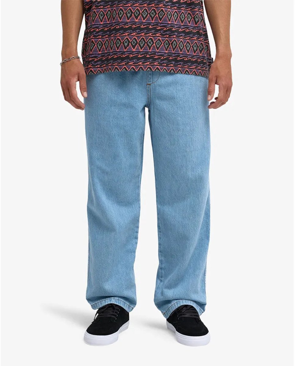 Billabong Larry Spijkerbroek XL Man Bleach Wash