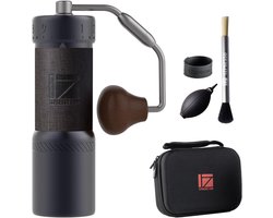 SnelShoppen - Handmatige Koffiemolen Conische Braam, Opvouwbaar Handvat, 40g Magneet Catch Cup, Verstelbare Fijninstelling, Ideaal voor Espresso, Iron