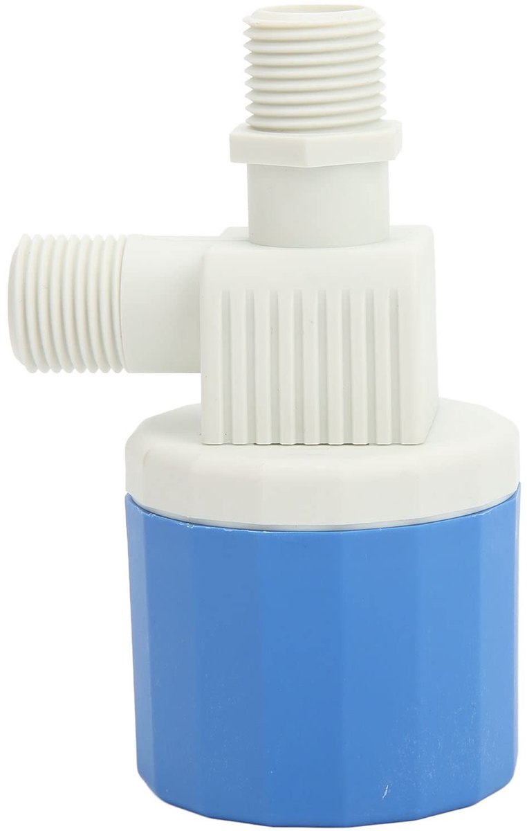 Dailygoods- Vlotterklep Veilig Nylon - Hittebestendig - Slijtvaste Waterniveauregelklep - Verhoogde Waterafgifte 20% - Roestvrijstalen Moeren - Milieuvriendelijk Materiaal
